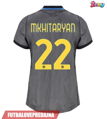 Lacne Ženy Futbalové dres Inter Milan Henrikh Mkhitaryan #22 2026-27 Krátky Rukáv - Tretina